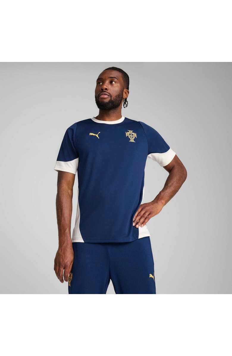 PUMA Men's Puma Blue Portugal National Team 2025 Training Jersey, Alternate, color,