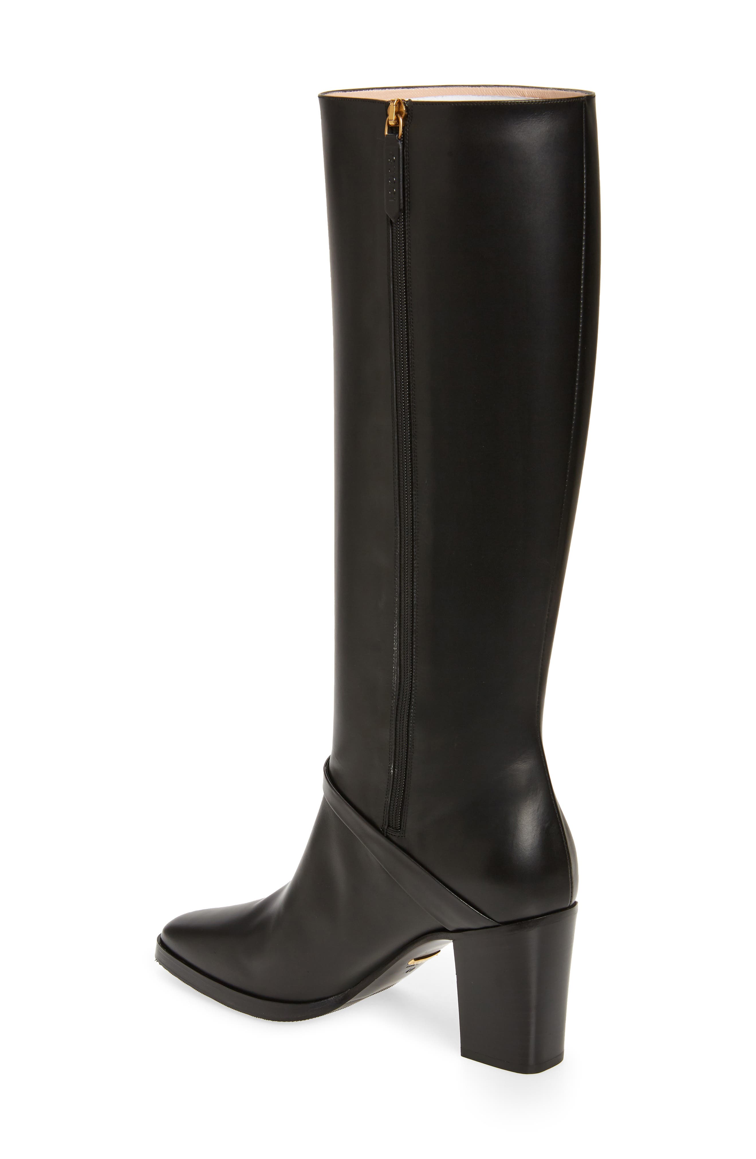 Gucci Rosie Knee High Boot, Alternate, color, 