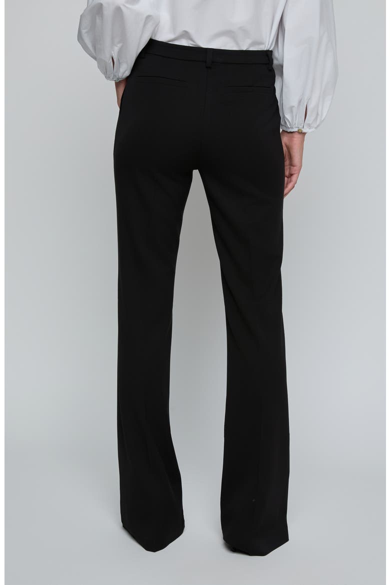 Frances Bootcut Pants, Alternate, color, BLACK