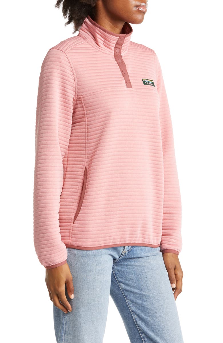 L.L.Bean L.L. Bean Airlight Knit Pullover, Alternate, color, Blush Heather