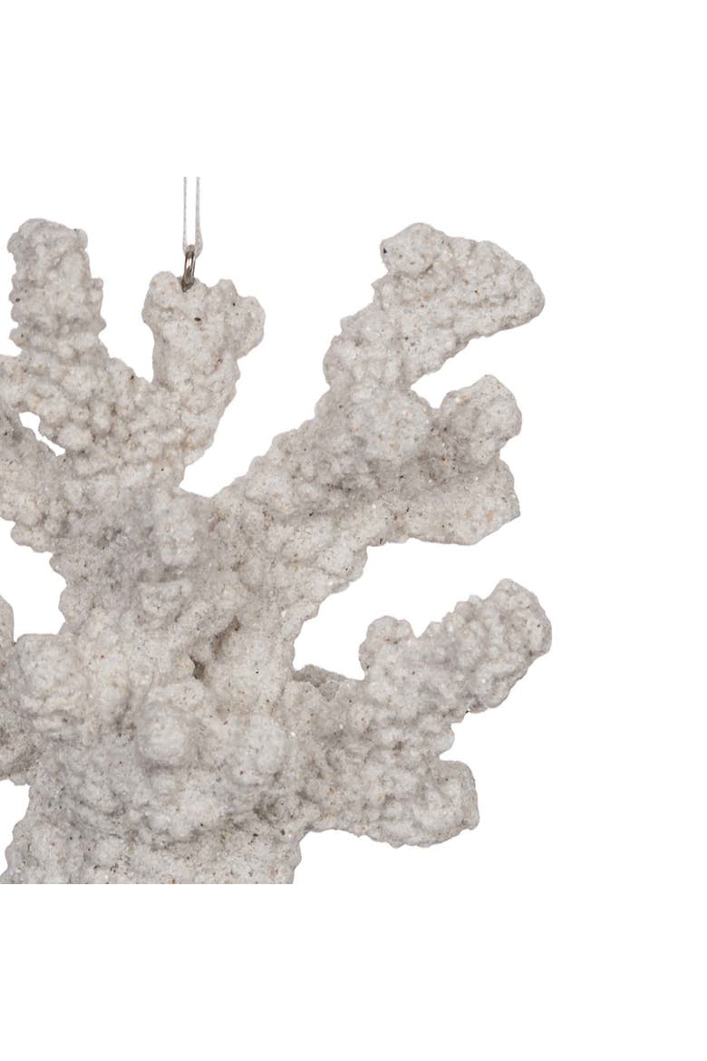 Sandy Coral Tree Ornament, Alternate, color, White