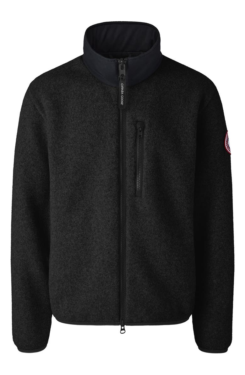 Canada Goose Kelowna Wool Blend Fleece Jacket, Alternate, color, 