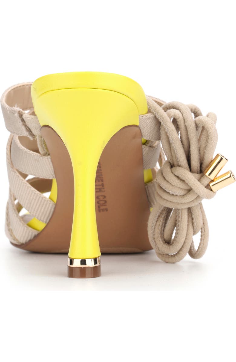 Kenneth Cole New York Blanche Lace-Up Sandal, Alternate, color, Stone Combo