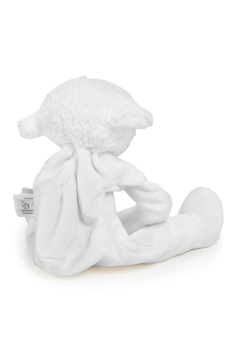 Blanket & Lamb Silly Buddy Pacifier Holder Gift Set, Alternate, color, WHITE