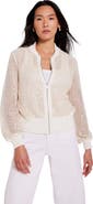 MINT VELVET Sequin Bomber Jacket