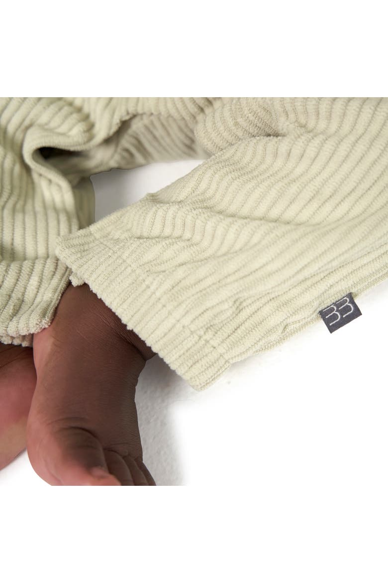 Corduroy Romper, Alternate, color, Sage