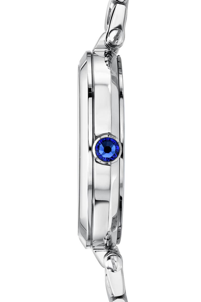 Natalie Bracelet Watch, 36mm, Alternate, color, SILVER