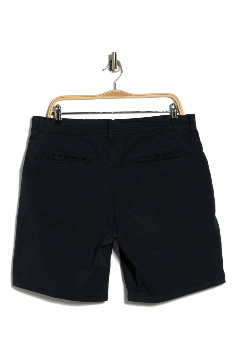 Classic Stretch Cotton Chino Shorts, Alternate, color, NAVY