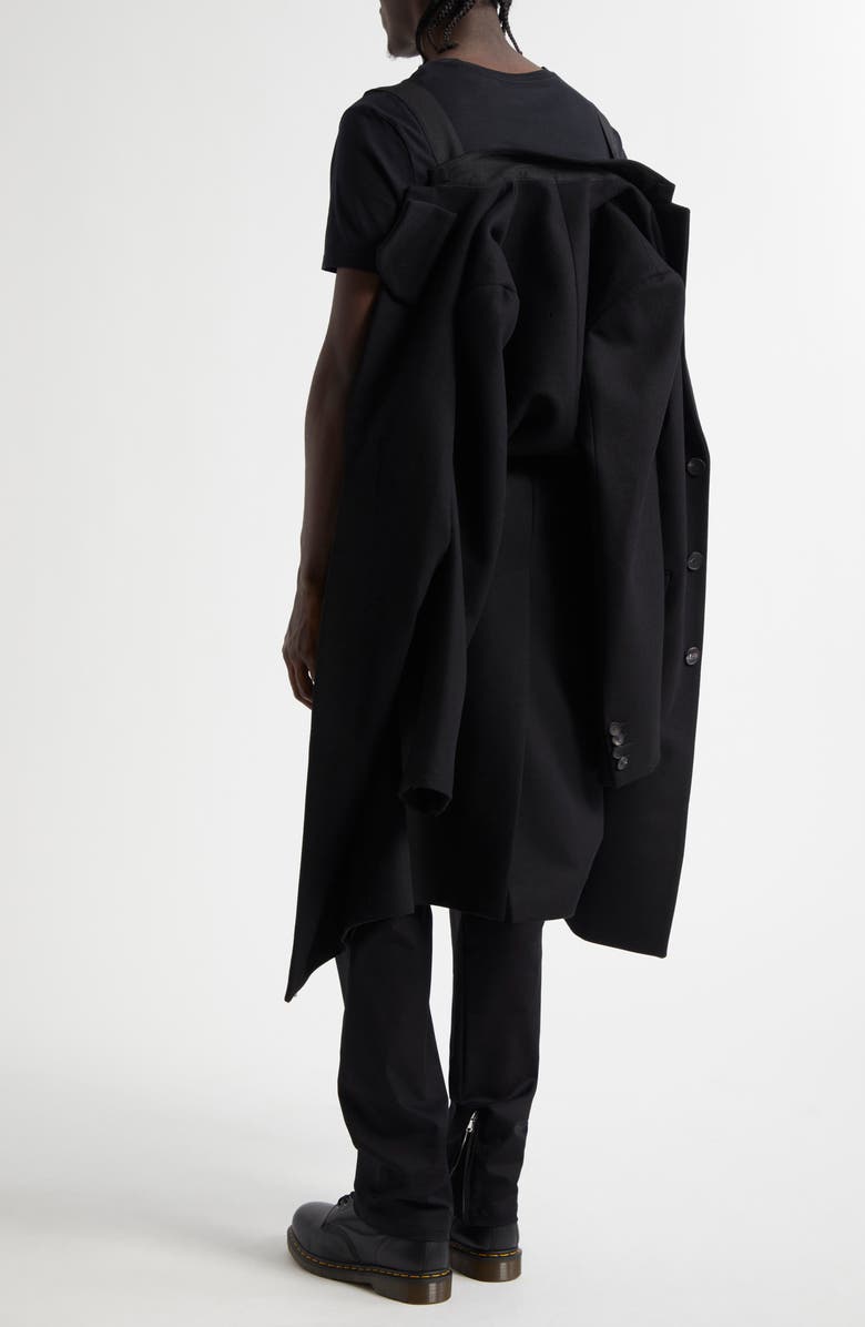 JKEEFER Cave Carded Wool & Cashmere Blend Coat, Alternate, color, 