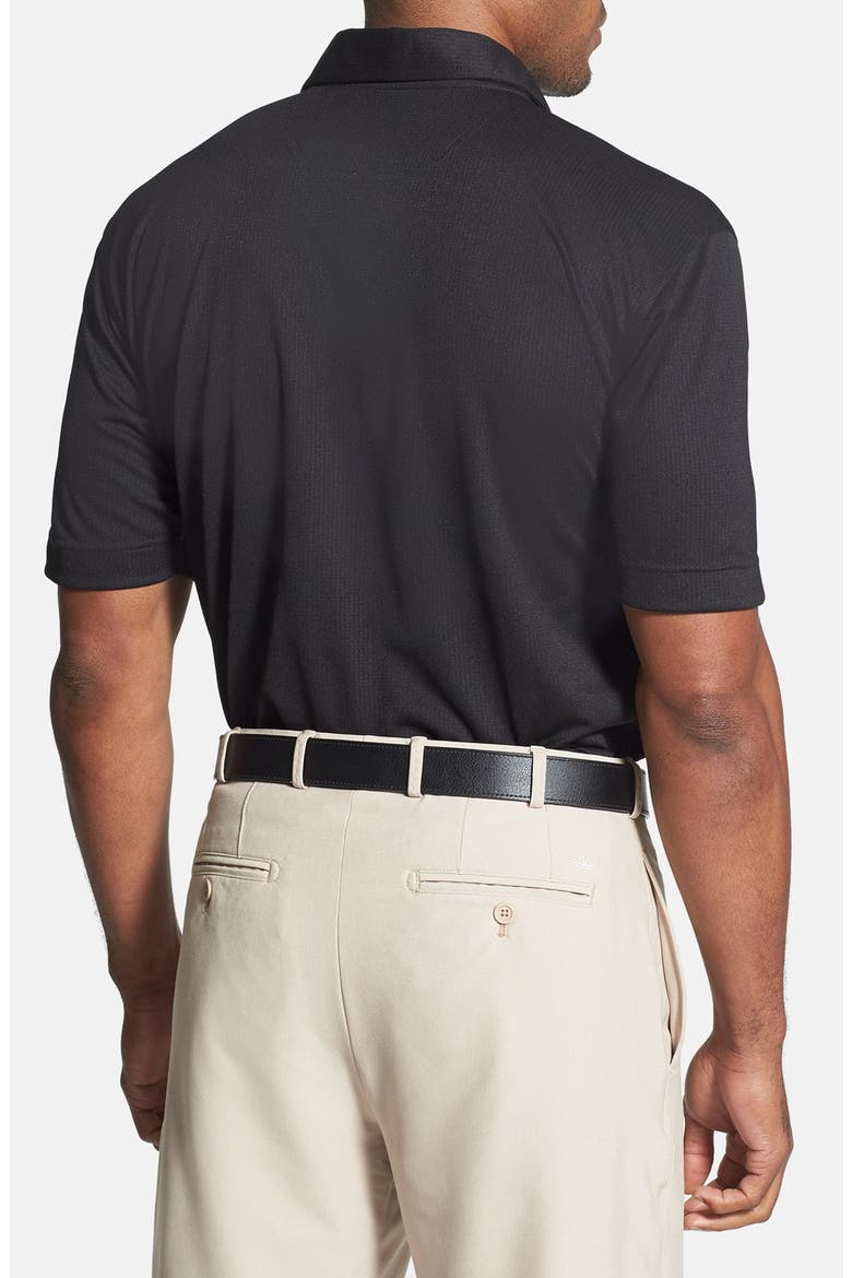 Genre DryTec Moisture Wicking Polo, Alternate, color, BLACK