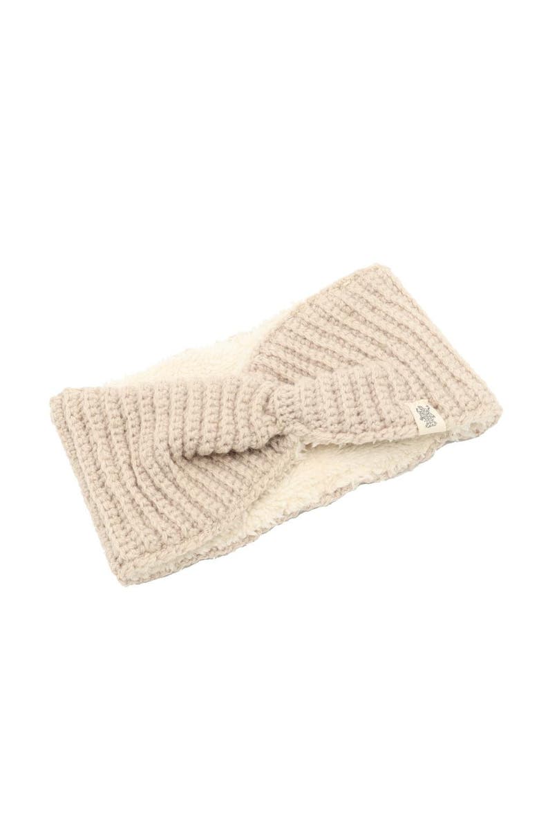 Nirvanna Designs Tuk Headband, Main, color, Linen