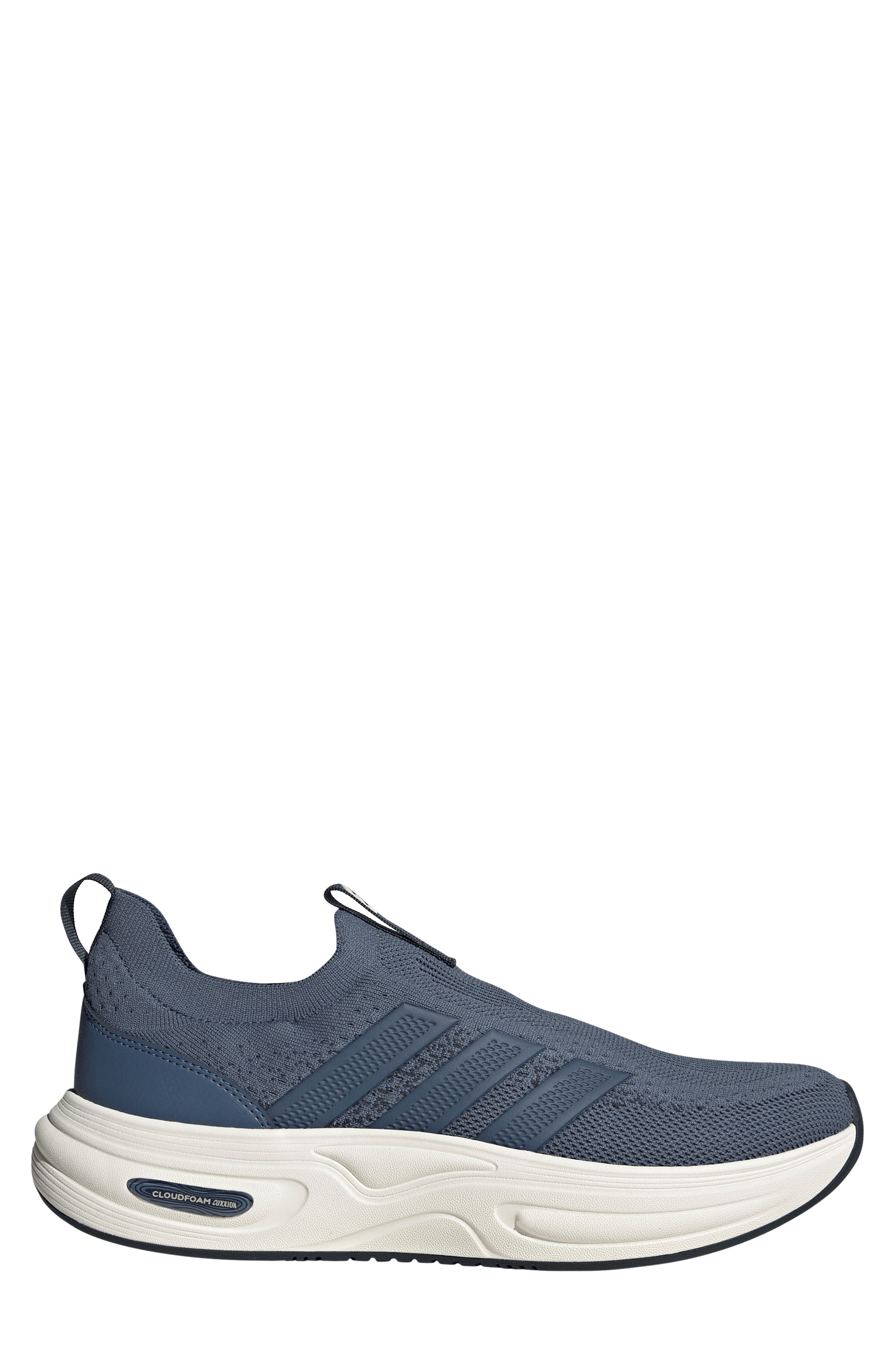 adidas Cloudfoam Cuxxion Slip-On Sneaker, Alternate, color, Ink/ Ink/ White