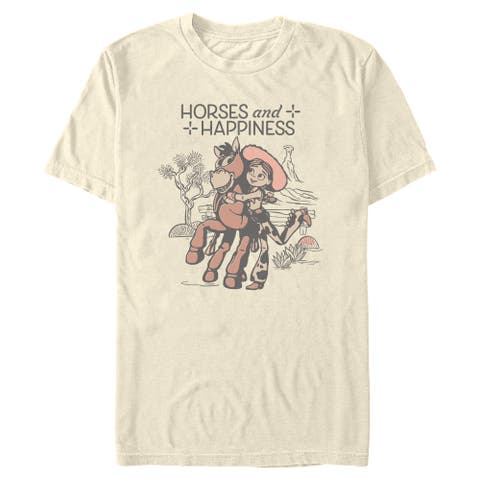 Men's Horses And Happiness Short Sleeve Graphic T-shirt