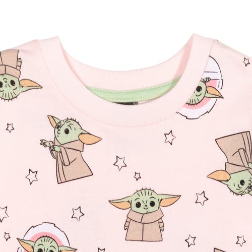 Star Wars Baby Yoda The Mandalorian Pullover Sweatshirt In Pink