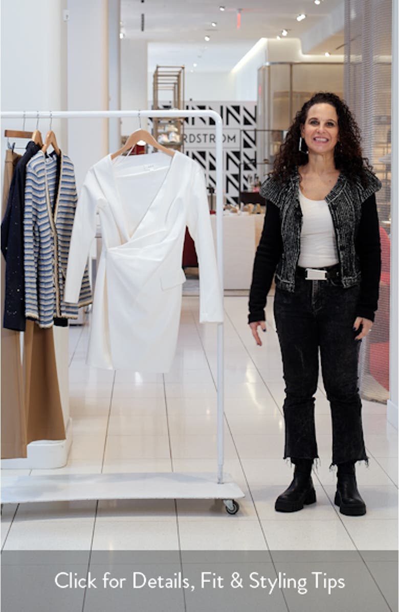 Skyla One-Shoulder Long Sleeve Dress, sales video thumbnail