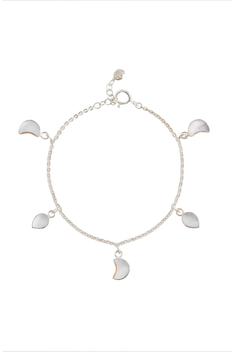 Petite Moon Bracelet Silver, Main, color, Petite Moon