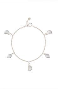 Freya Rose Petite Moon Bracelet Silver