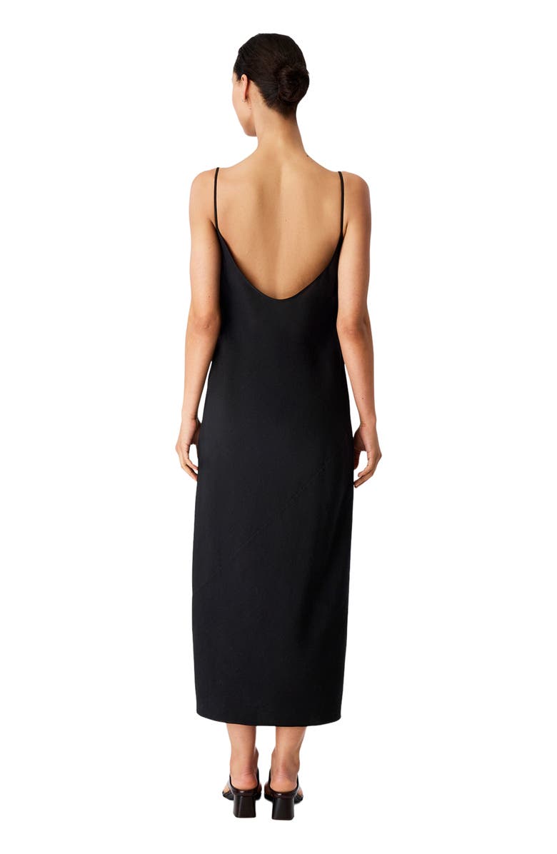 Another Tomorrow Square Neck Slip Dress, Alternate, color,