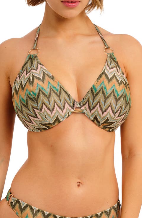 Arizona Wave Underwire Halter Bikini Top