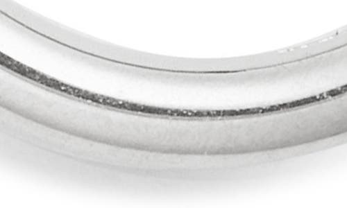 Nordstrom Set Of 3 Waterproof Huggie Hoop Earrings In Silver