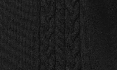 Splendid Jet Set Crewneck Sweater In Black