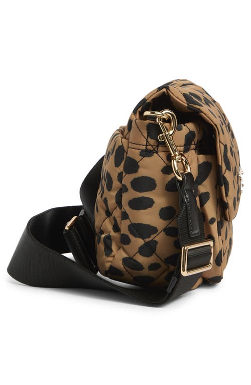 Marc Jacobs The Cheetah Quilted Nylon Messenger Bag