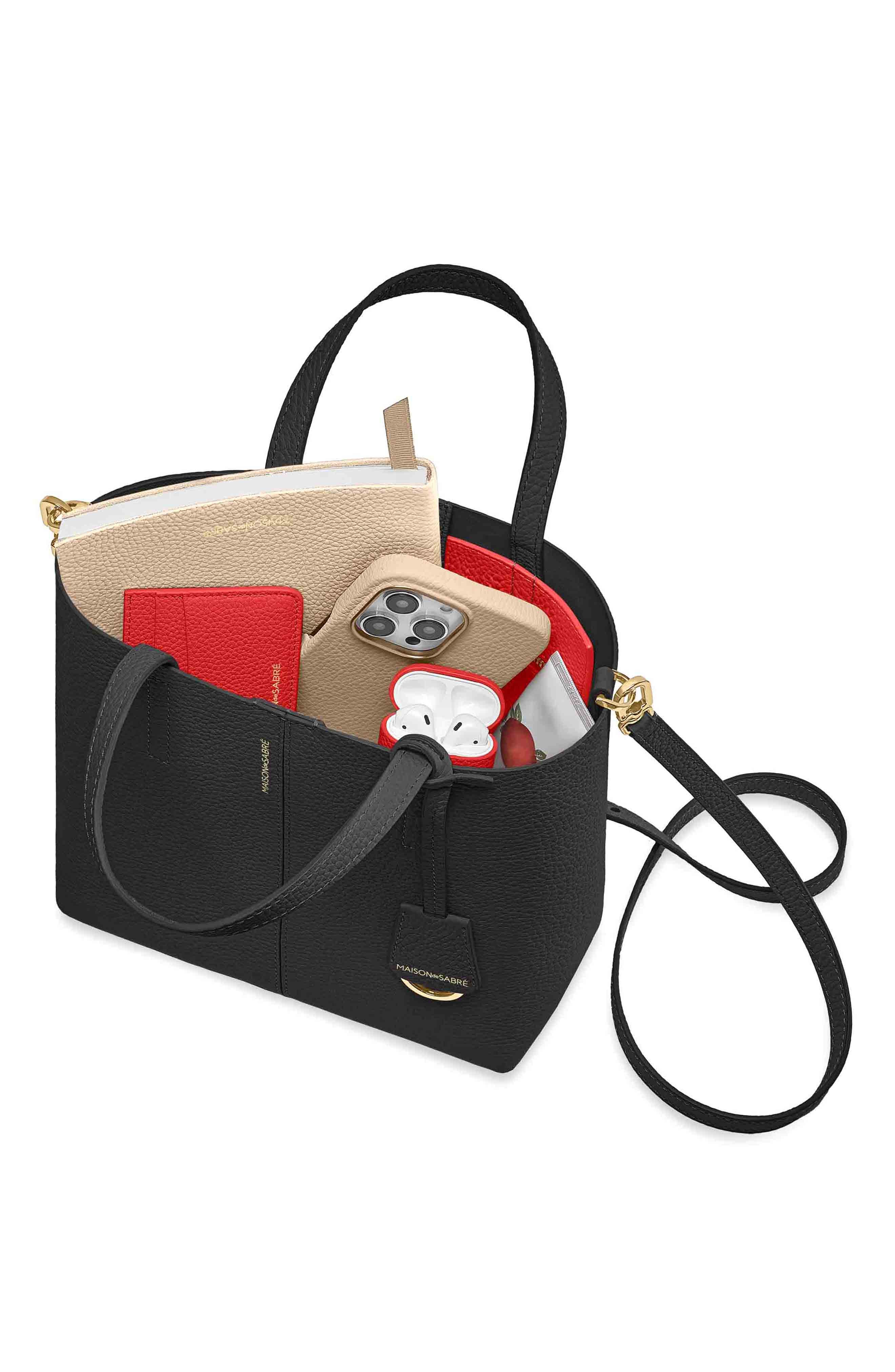MAISON de SABRÉ Small Leather Soft Tote (Women) | Nordstrom