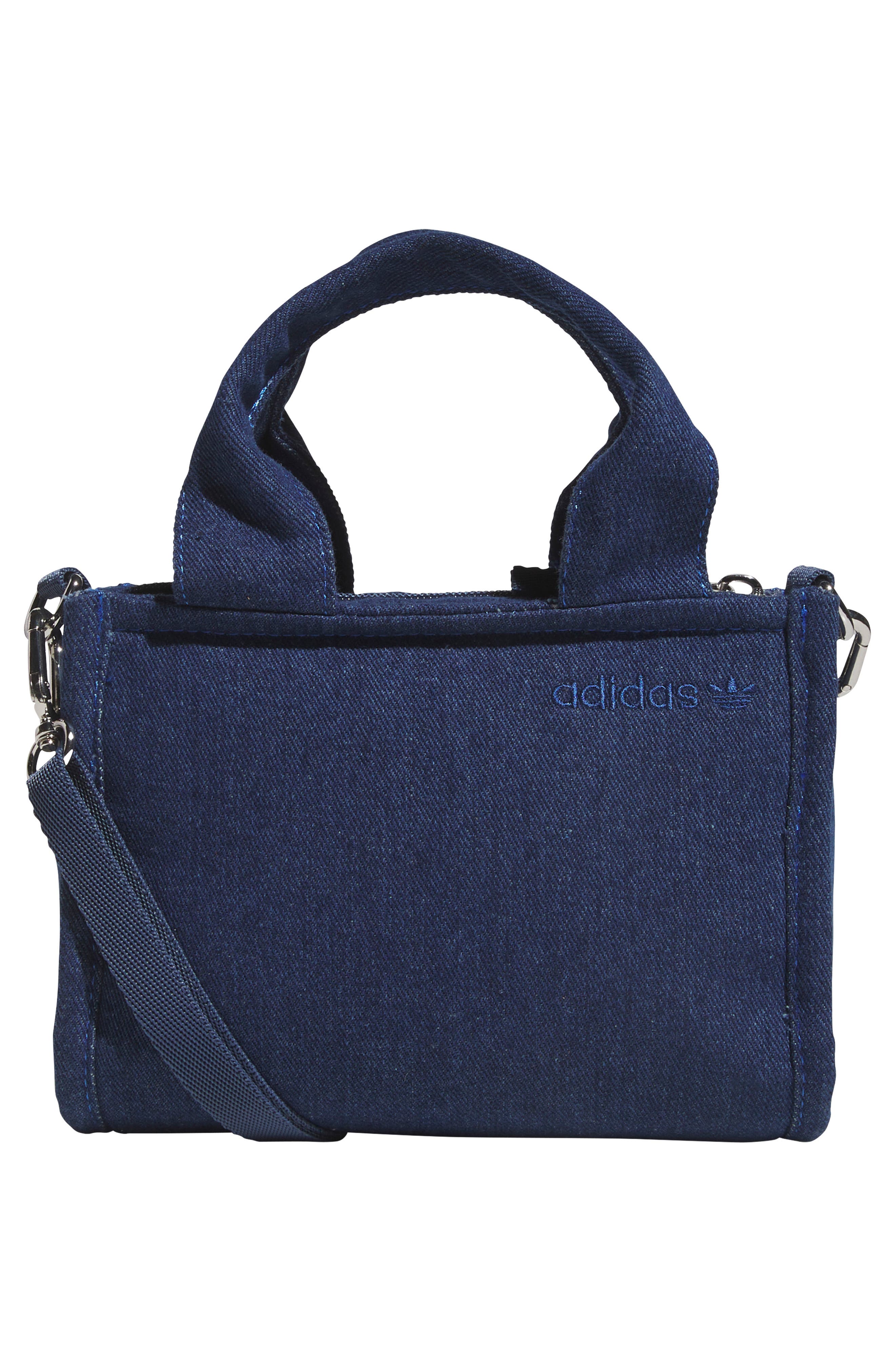 Kids' Denim Micro Mini Tote, Alternate, color, MEDIUM BLUE DENIM/ BLUE