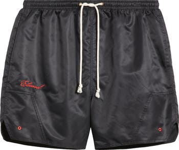 Elwood Olympic Embroidered Logo Nylon Shorts | Nordstrom