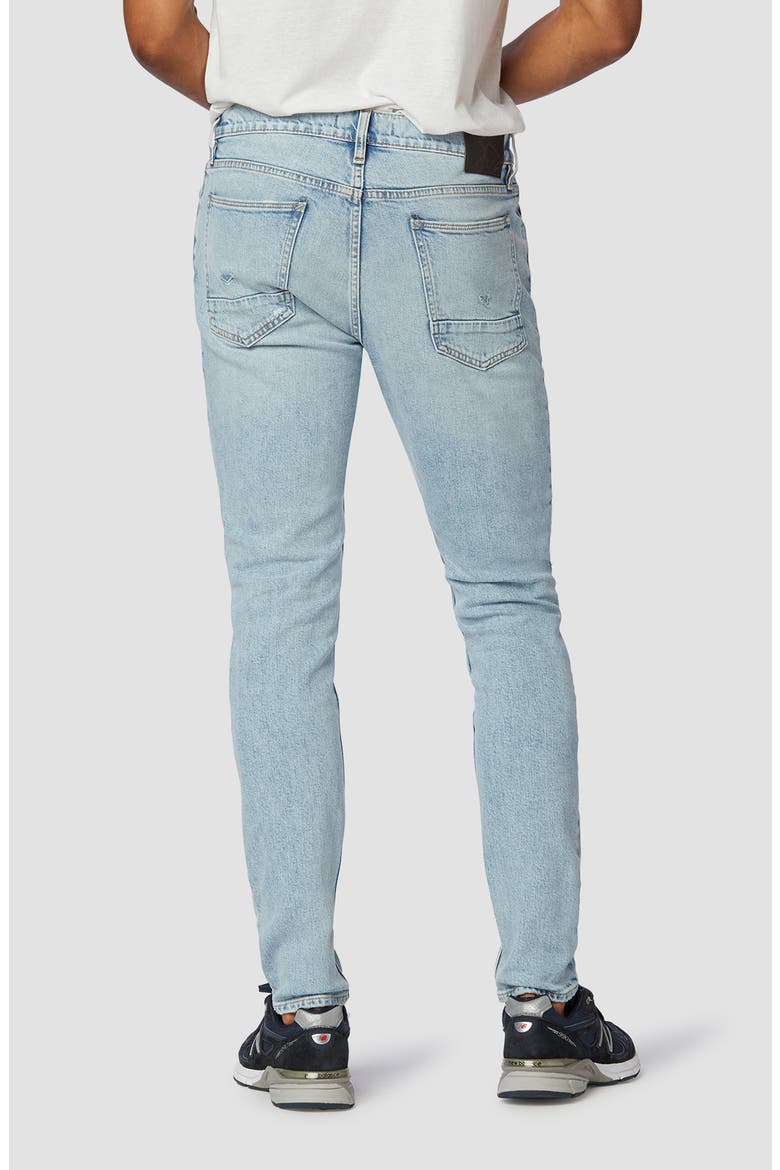 Zack Ripped Skinny Fit Jeans, Alternate, color, LIGHT COASTAL