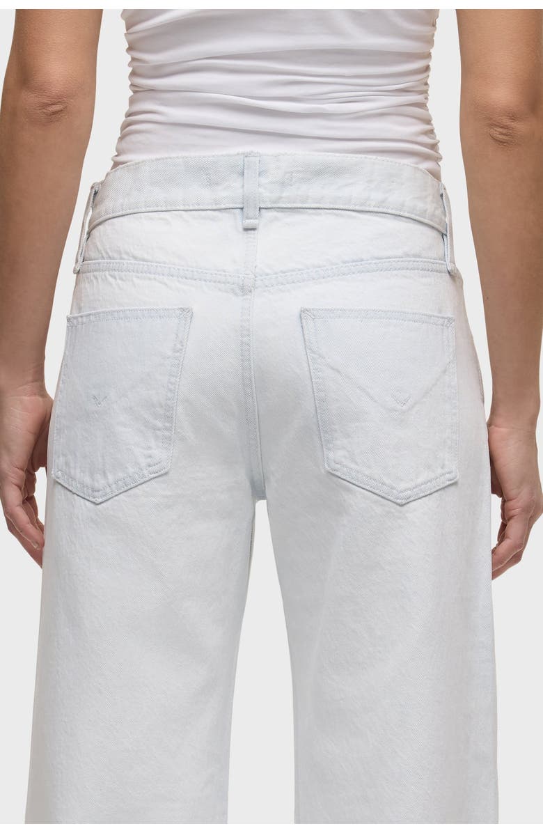 Hudson Jeans rylee low-rise loose pant, Alternate, color, Bleached Cloud