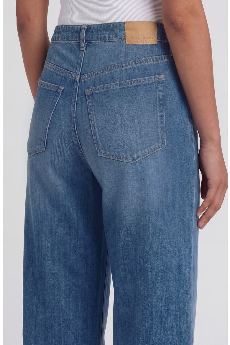 Celeste High Rise Wide Leg Jeans, Alternate, color, TINT WASH