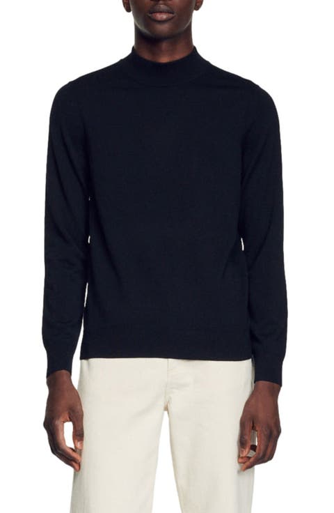 Mock neck sweater