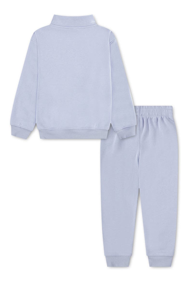 Kids' Club Quarter Zip Fleece Set, Alternate, color, GHOST