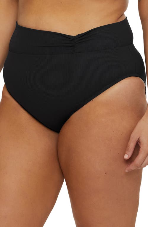 Becca Etc . Modern Edge High Waist Bikini Bottoms