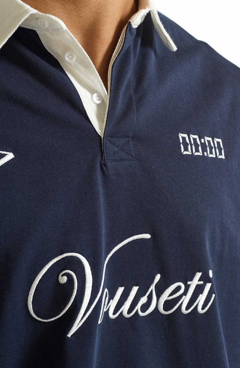 VOUSETI Post Game Long Sleeve Cotton Polo, Alternate, color, 