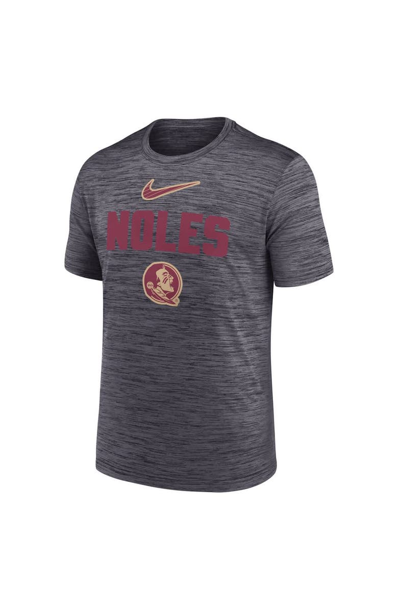 Nike Men's Nike Black Florida State Seminoles Campus Slant Velocity Performance T-Shirt, Alternate, color, 