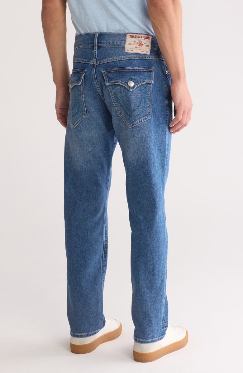 True Religion Geno Snap Flap Pocket Slim Jeans, Alternate, color, Medium Aut
