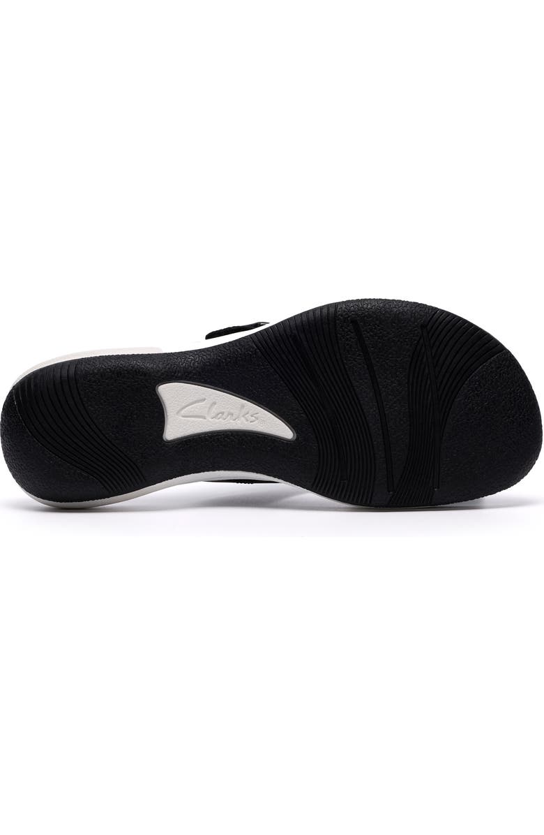 Clarks<sup>®</sup> Breeze Cove Flip Flop, Alternate, color, Black