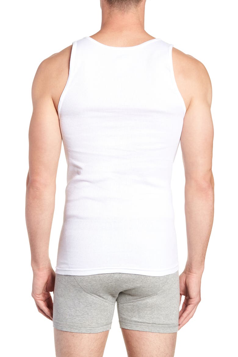 3-Pack Classic Tank Undershirts, Alternate, color, WHITE