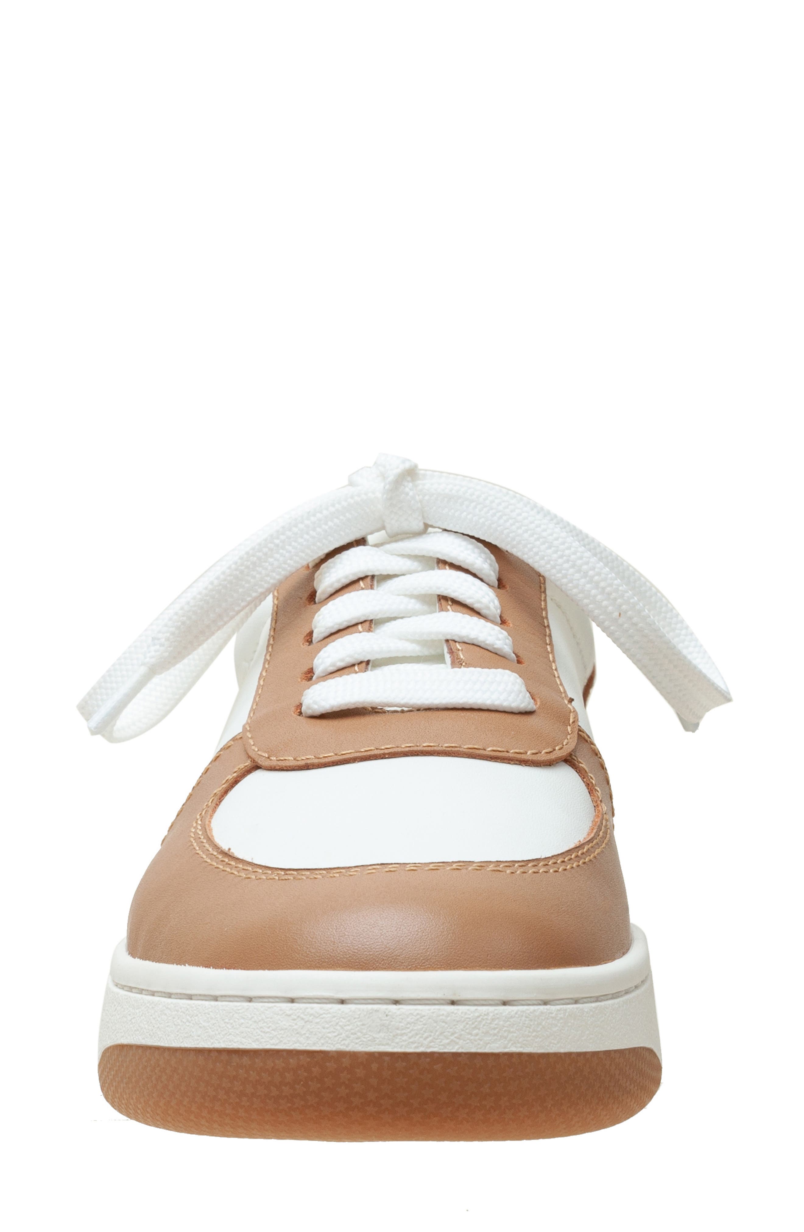 Linea Paolo Krista Sneaker, Alternate, color, Eggshell/ Desert