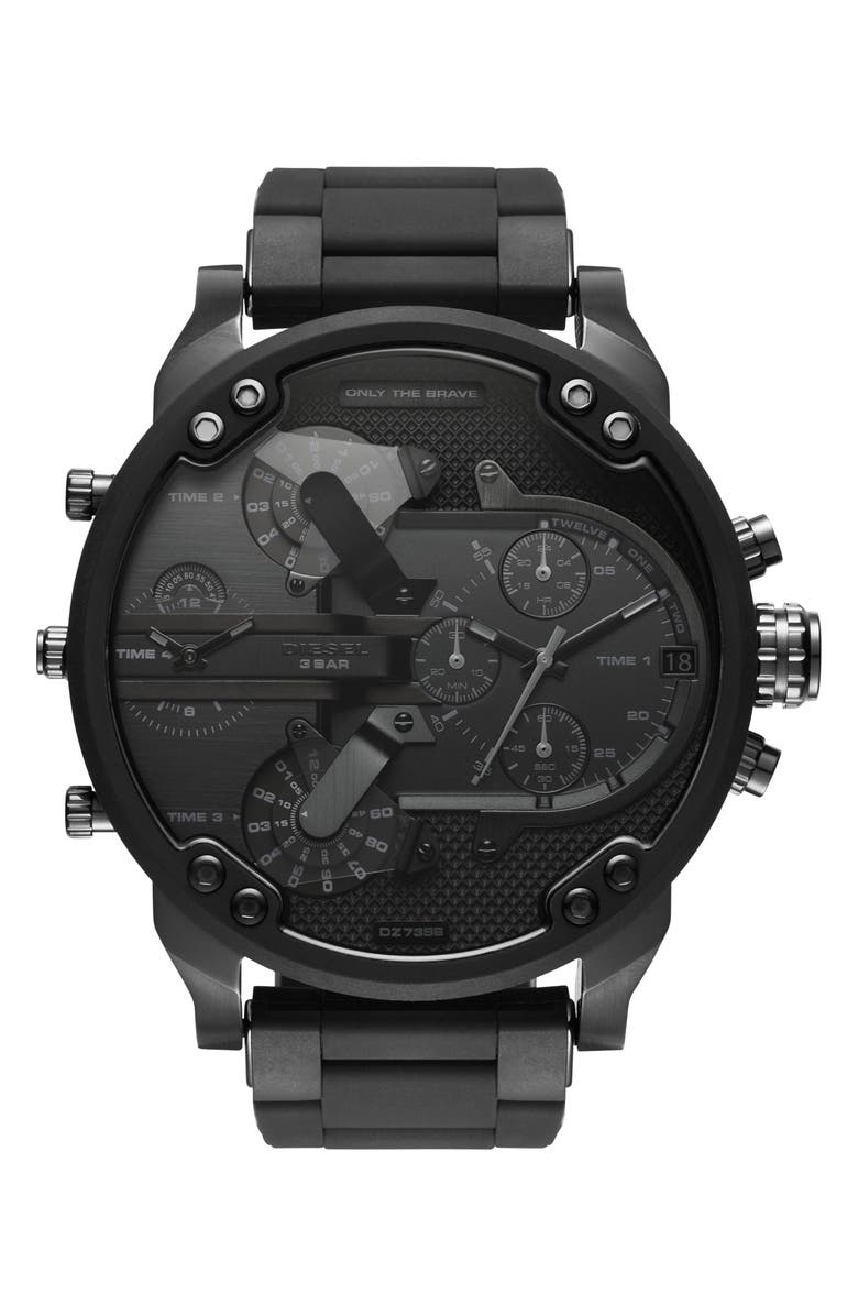 DIESEL<sup>®</sup> Mr. Daddy 2.0 Chronograph Watch, 55mm, Main, color, 