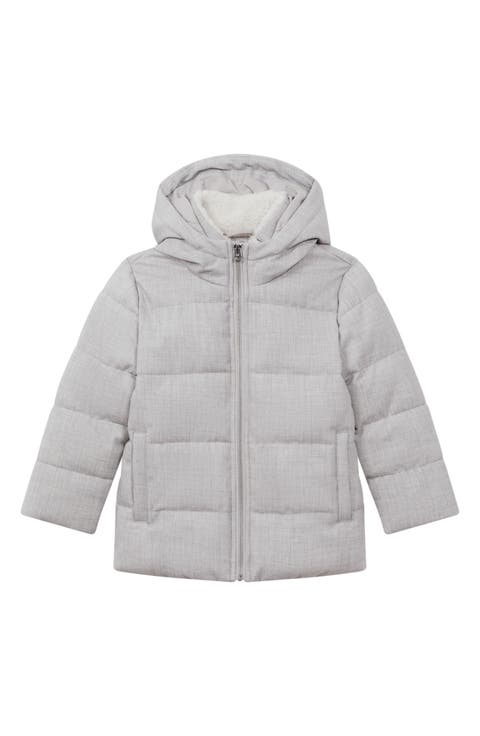 Disere Jr. Hooded Puffer Coat (Big Kid)