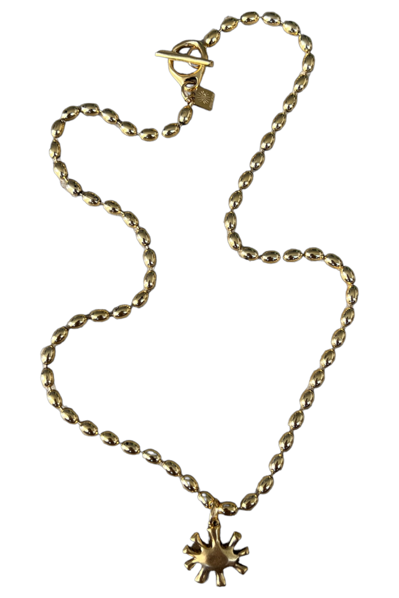 Sofia Necklace, Main, color, Gold