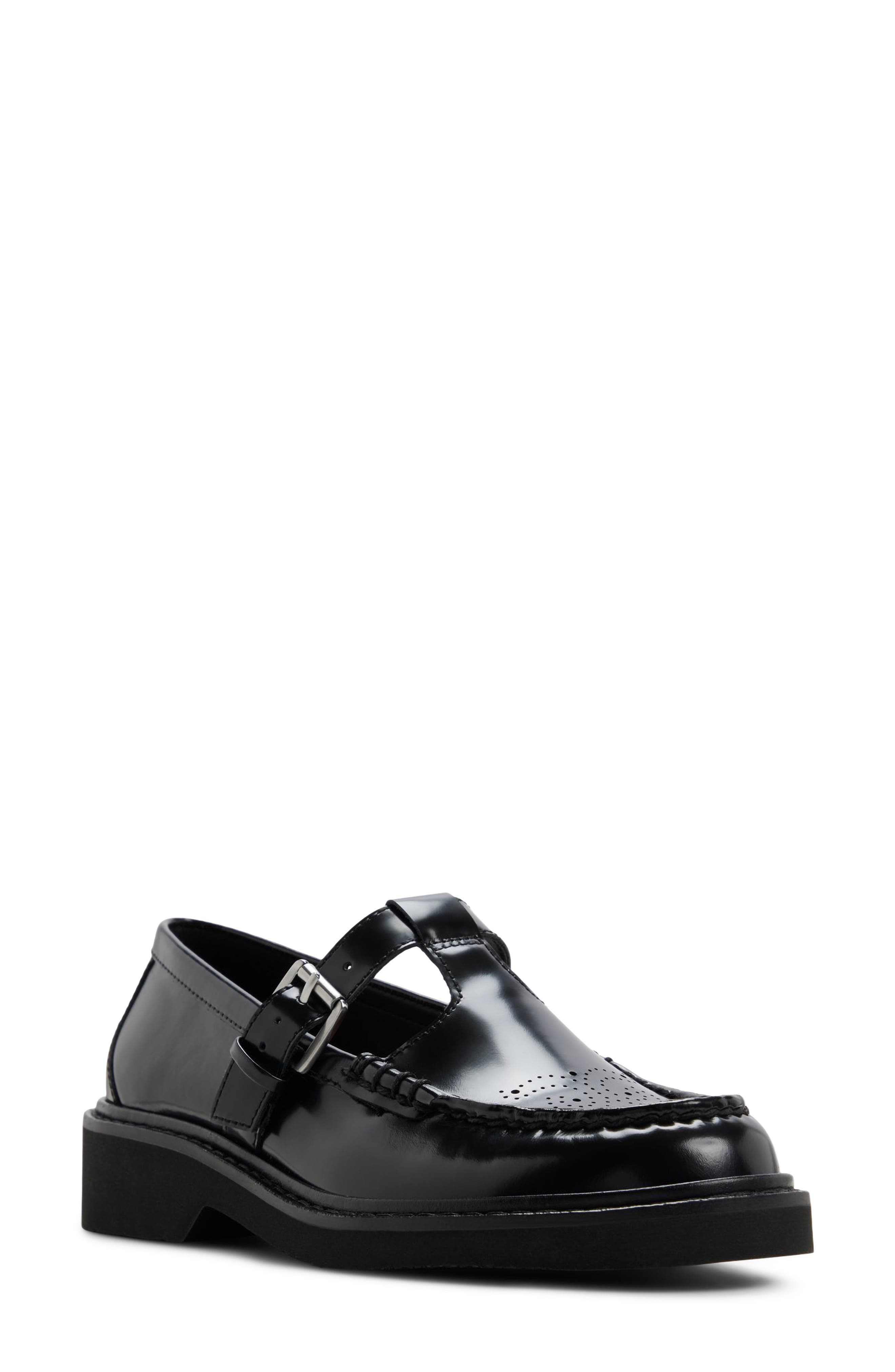 G.H.BASS Romy Buckle T-Strap Loafer, Main, color, 