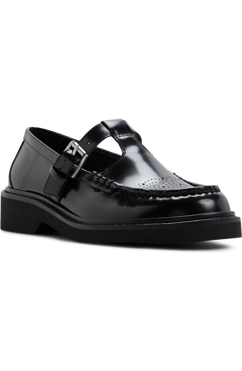 G.H.BASS Romy Buckle T-Strap Loafer, Main, color,