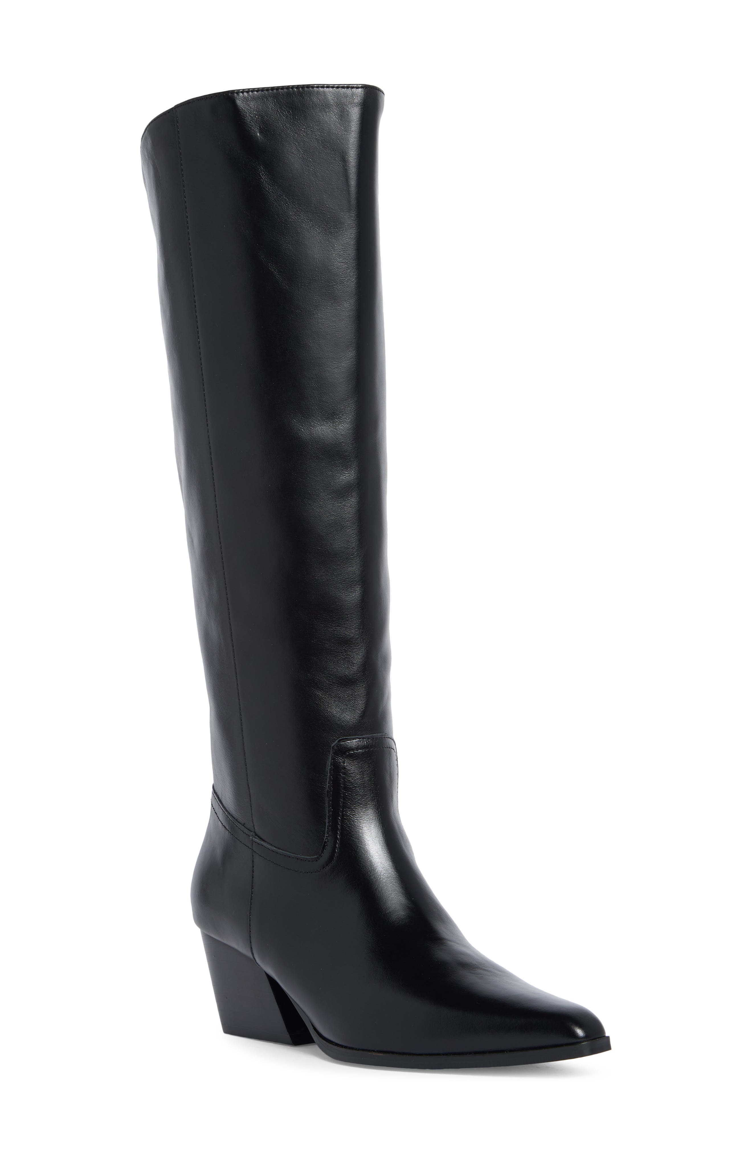 BLACK LEATHER