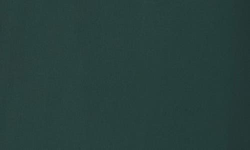 Vince Camuto Ruffle Cuff Split Neck Top In Green