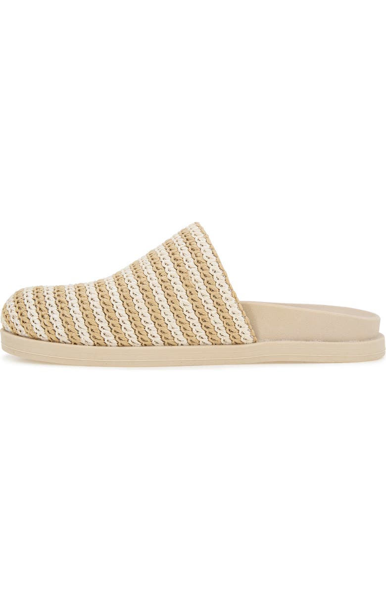 Kensie Paislee Raffia Mule, Alternate, color, Multi Neutral
