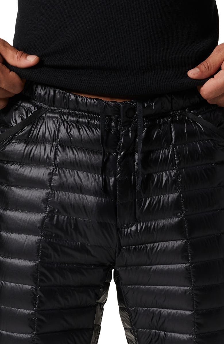 Mountain Hardwear Ghost Whisperer Packable 800-Fill-Power Down Pants, Alternate, color, Black